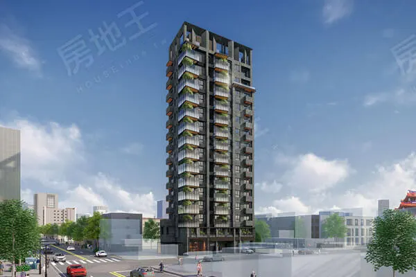 閎基建築Le coin建案主視覺