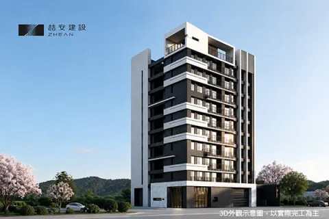 喆安‧一珀建案主視覺