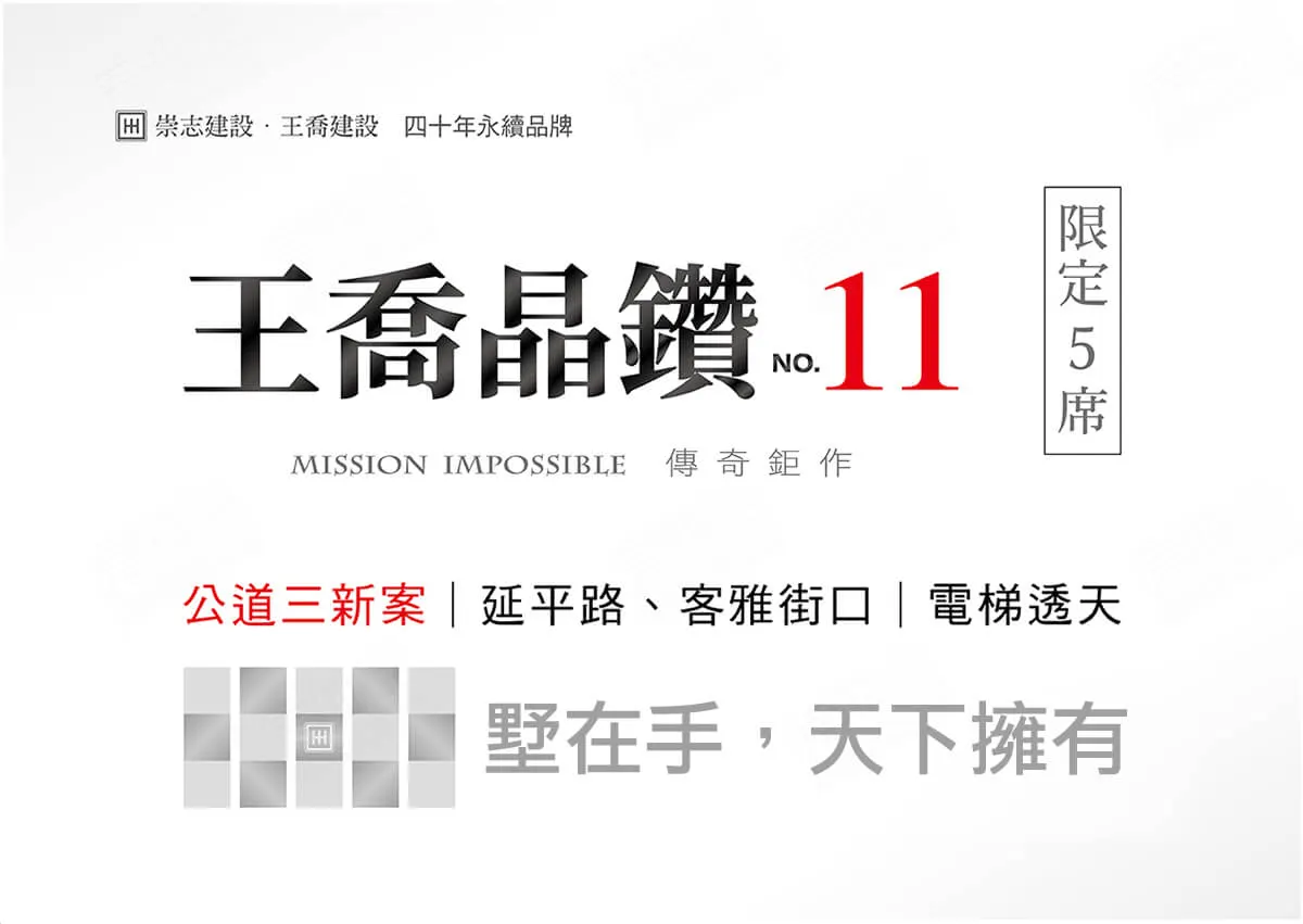 王喬晶鑽NO.11建案圖輯 1